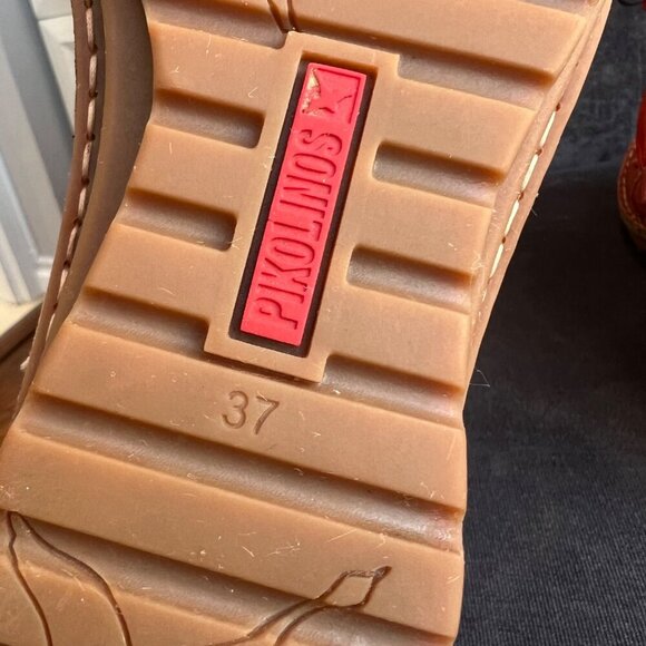 Pikolinos Cazorla Tan/orange color block Boots – Size 37 - Picture 9 of 10